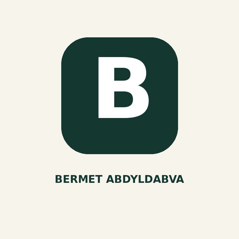 Znak BERMET ABDYLDABVA